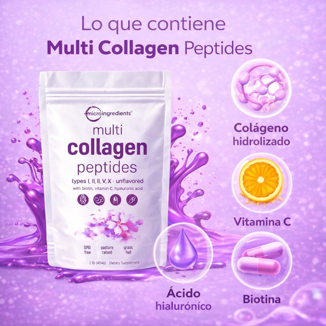 Multi Collagen Peptides™ – Apoya tu bienestar desde adentro, todos los días