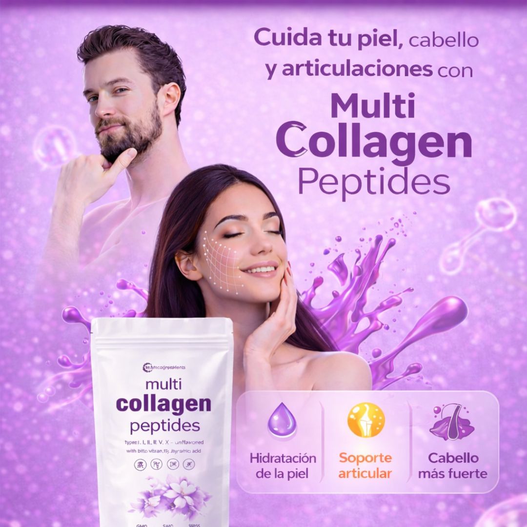Multi Collagen Peptides™ – Apoya tu bienestar desde adentro, todos los días